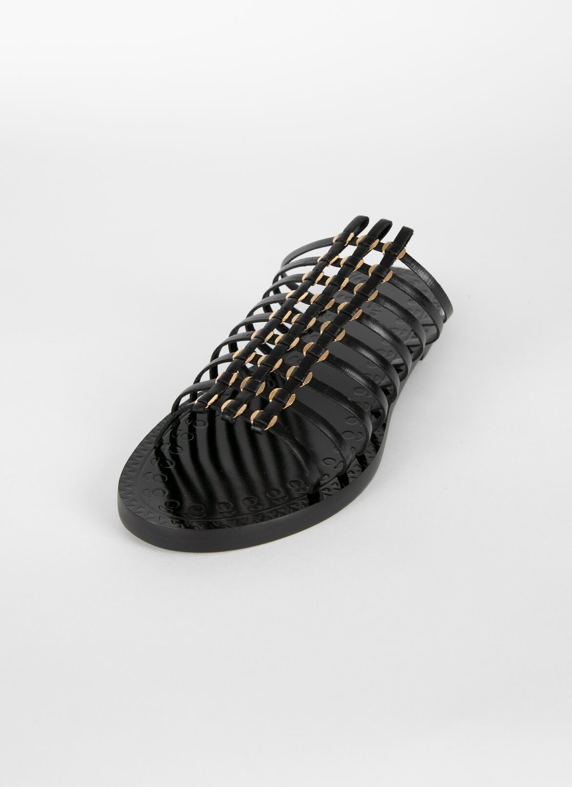 HEELED SANDALS VEAU SOFT ANNEAU BLACK ALAÏA BLACK HEELED SANDALS VEAU SOFT ANNEAU BLACK